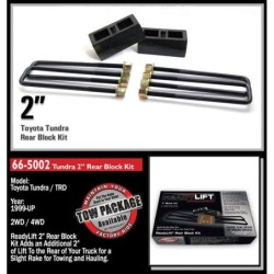 Leaf Spring Block Kit for 2000-2021 Toyota Tundra 2WD/4WD 2'' Rear