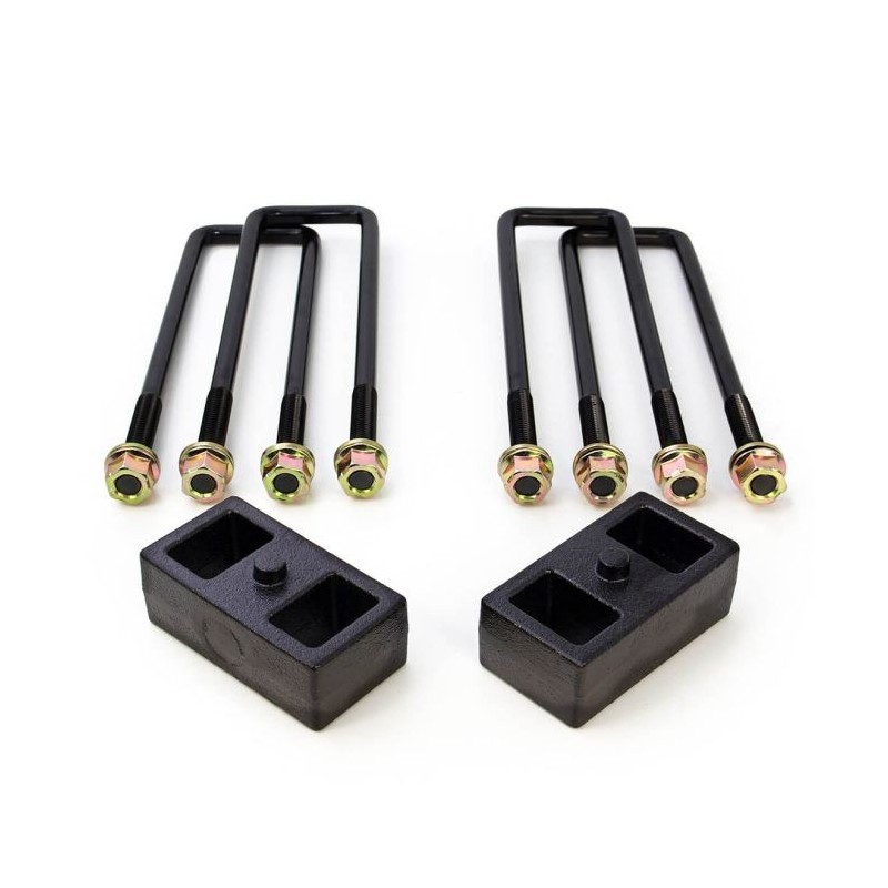 Leaf Spring Block Kit for 2011-2019 GMC Sierra 3500 HD 2WD/4WD 2'' Rear