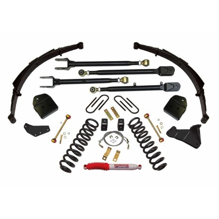 Lift Kit for 2008-2010 Ford F-250 Super Duty 4WD 4'' Front and Rear