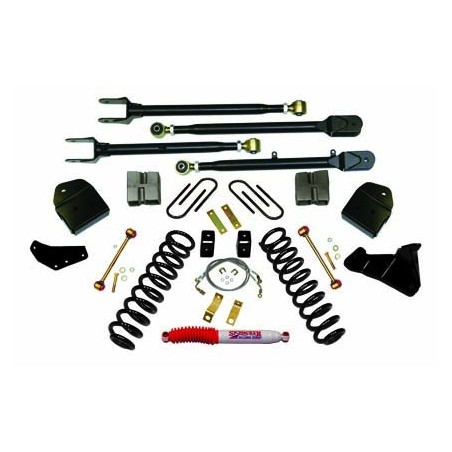 Lift Kit for 2008-2010 Ford F-350 Super Duty 4WD 4'' Front and Rear