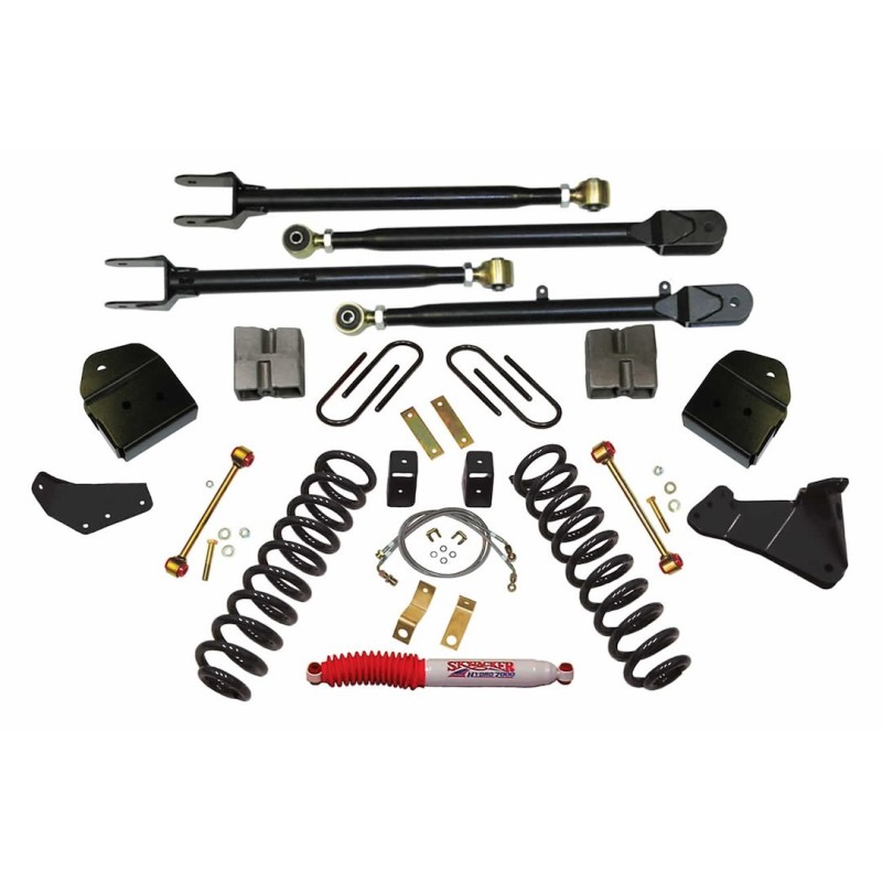 Lift Kit for 2008-2010 Ford F-350 Super Duty 4WD 4'' Front and Rear