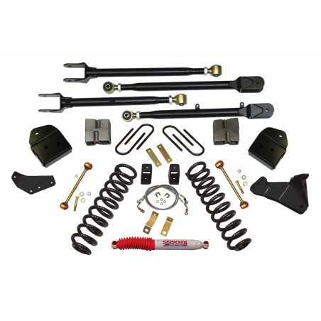 Lift Kit for 2008-2010 Ford F-350 Super Duty 4WD 4'' Front and Rear