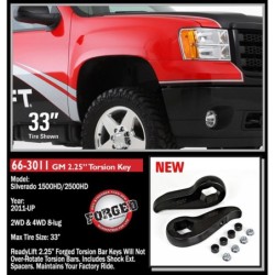 Leveling Kit for 2011-2019 Chevrolet Silverado 2500 HD 2WD/4WD  Front