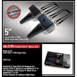 Leaf Spring Block Kit for 1999-2010 Ford F-350 Super Duty 4WD 3'' Rear