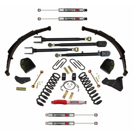 Lift Kit for 2008-2010 Ford F-350 Super Duty 4WD 4'' Front and Rear