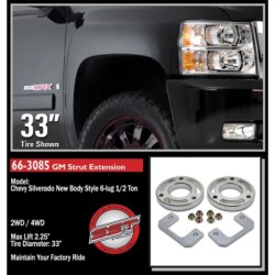 Leveling Kit for 2007-2018 Chevrolet Tahoe 2WD/4WD  Front