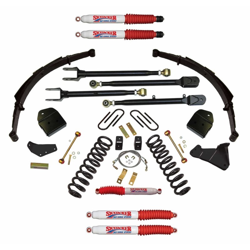 Lift Kit for 2008-2010 Ford F-350 Super Duty 4WD 4'' Front and Rear