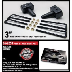 Leaf Spring Block Kit for 2004-2020 Ford F-150 2WD/4WD  0-3'' Rear Lift  ReadyLift