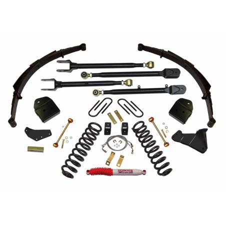 Lift Kit for 2008-2010 Ford F-250 Super Duty 4WD 4'' Front and Rear