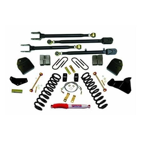 Lift Kit for 2008-2010 Ford F-350 Super Duty 4WD 4'' Front and Rear