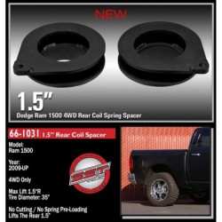 Coil Spring Spacer for 2011-2018 Ram 1500 2WD/4WD 1.5'' Rear