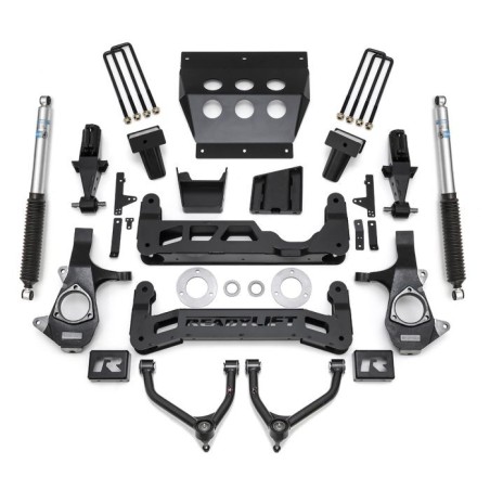 Lift Kit for 2019-2019 Chevrolet Silverado 1500 LD- Old Model 2WD/4WD 7'' Front and Rear