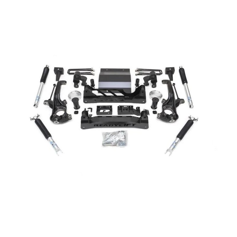 Lift Kit for 2020-2023 Chevrolet Silverado 3500 HD 4WD 6'' Front and Rear