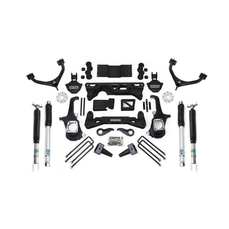 Lift Kit for 2011-2019 Chevrolet Silverado 3500 HD 2WD/4WD 5'' Front and Rear