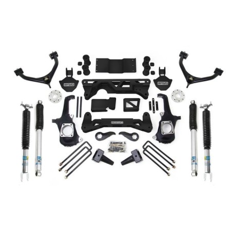 Lift Kit for 2011-2019 GMC Sierra 3500 HD 2WD/4WD 5'' Front and Rear