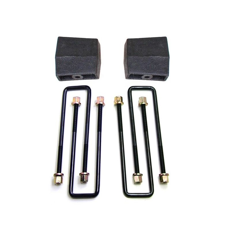 Leaf Spring Block Kit for 2014-2018 Chevrolet Silverado 1500 4WD 5'' Rear