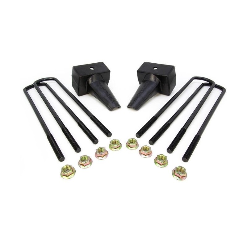 Leaf Spring Block Kit for 2011-2019 GMC Sierra 3500 HD 4WD 4'' Rear