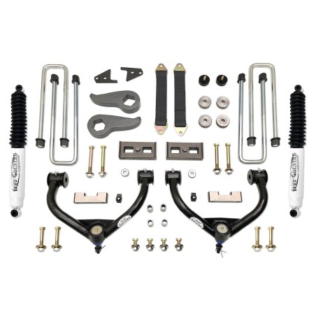 Lift Kit for 2011-2019 Chevrolet Silverado 3500 HD 4WD 1'' Front and Rear