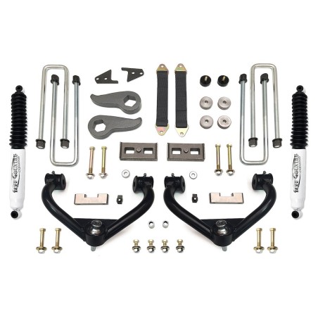 Lift Kit for 2011-2019 Chevrolet Silverado 3500 HD 4WD 1'' Front and Rear