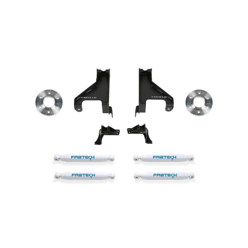 Multiple Shock Absorber Kit for 2015-2023 Mercedes-Benz Sprinter 3500 4WD 0-1.5'' Front and Rear
