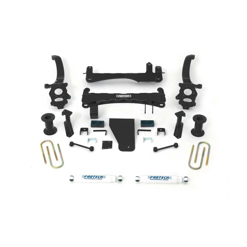 Lift Kit for 2018-2023 Nissan Titan 4WD 6'' Front and Rear