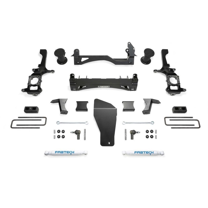 Lift Kit for 2016-2019 Nissan Titan XD 4WD 6'' Front and Rear