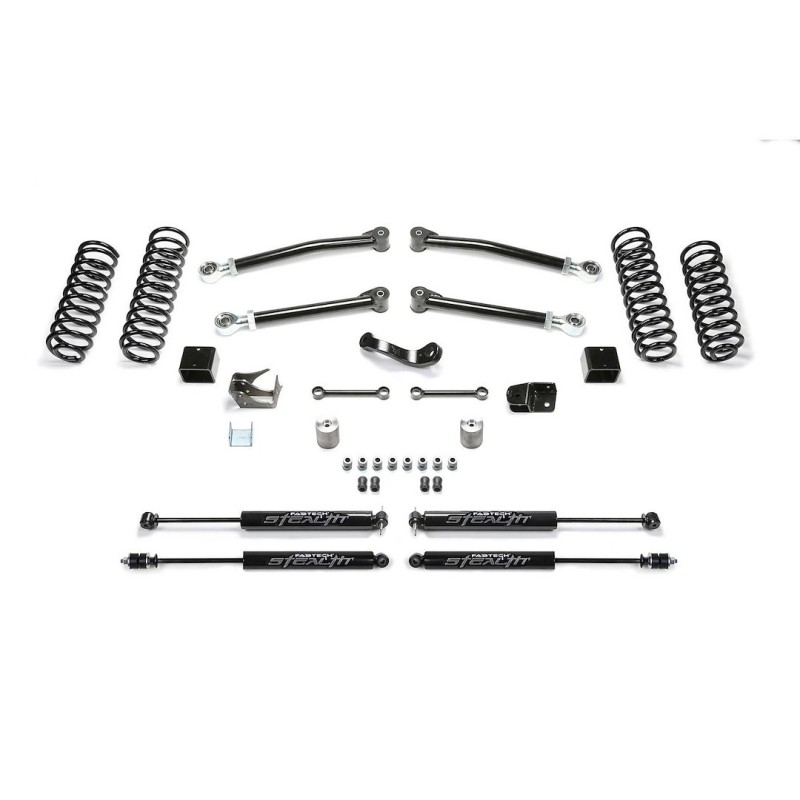 Lift Kit for 2007-2018 Jeep Wrangler JK 4WD 3'' Front and Rear