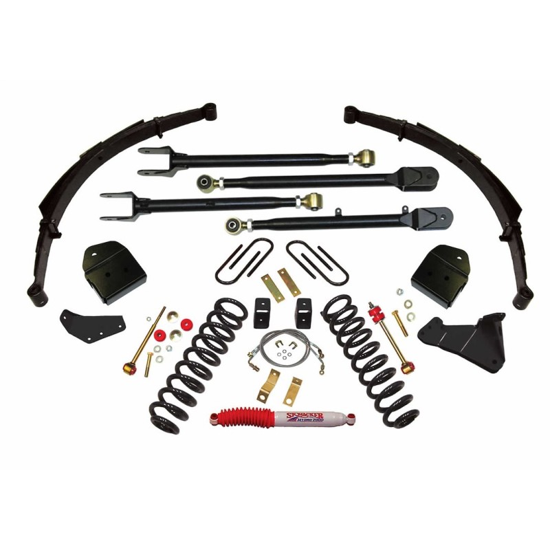Lift Kit for 2005-2007 Ford F-250 Super Duty 4WD 4'' Front and Rear