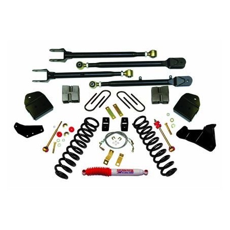 Lift Kit for 2005-2007 Ford F-250 Super Duty 4WD 4'' Front and Rear
