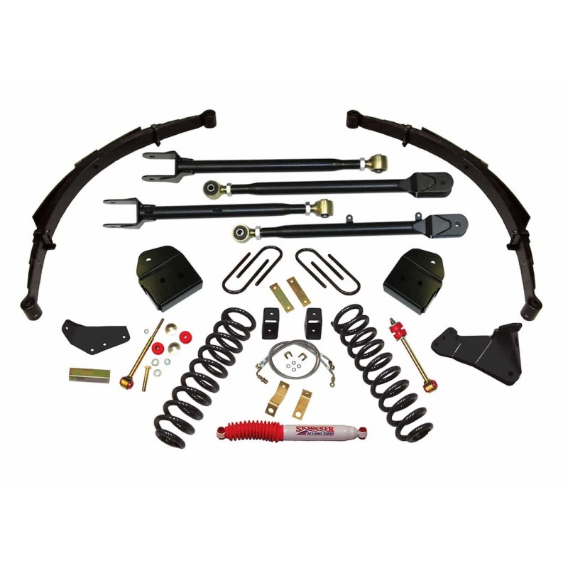 Lift Kit for 2005-2007 Ford F-250 Super Duty 4WD 4'' Front and Rear