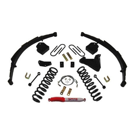 Lift Kit for 2005-2007 Ford F-250 Super Duty 4WD 4'' Front and Rear