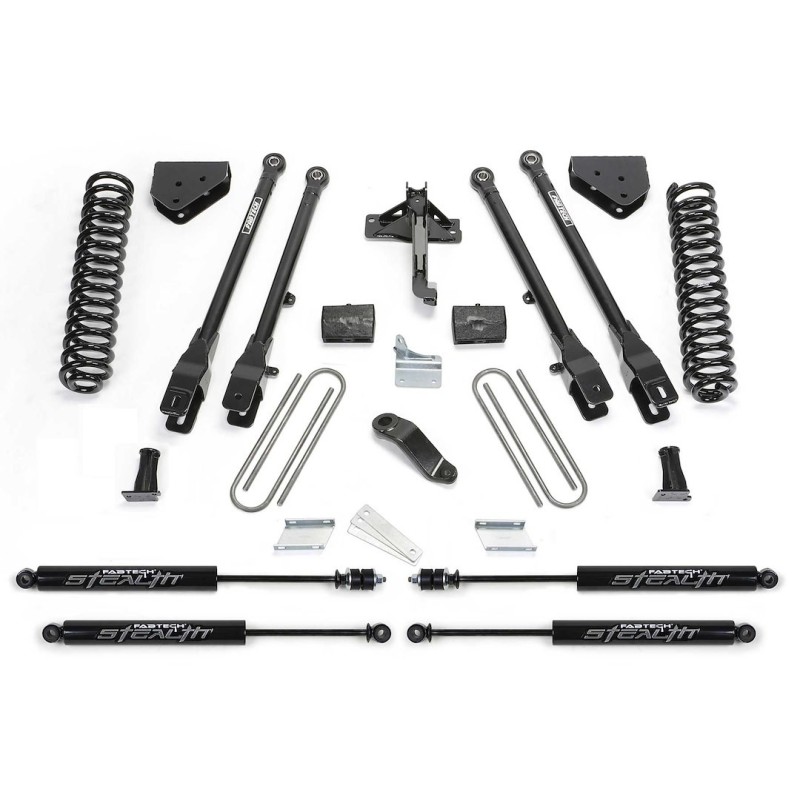 Lift Kit for 2008-2016 Ford F-350 Super Duty 4WD 4'' Front and Rear