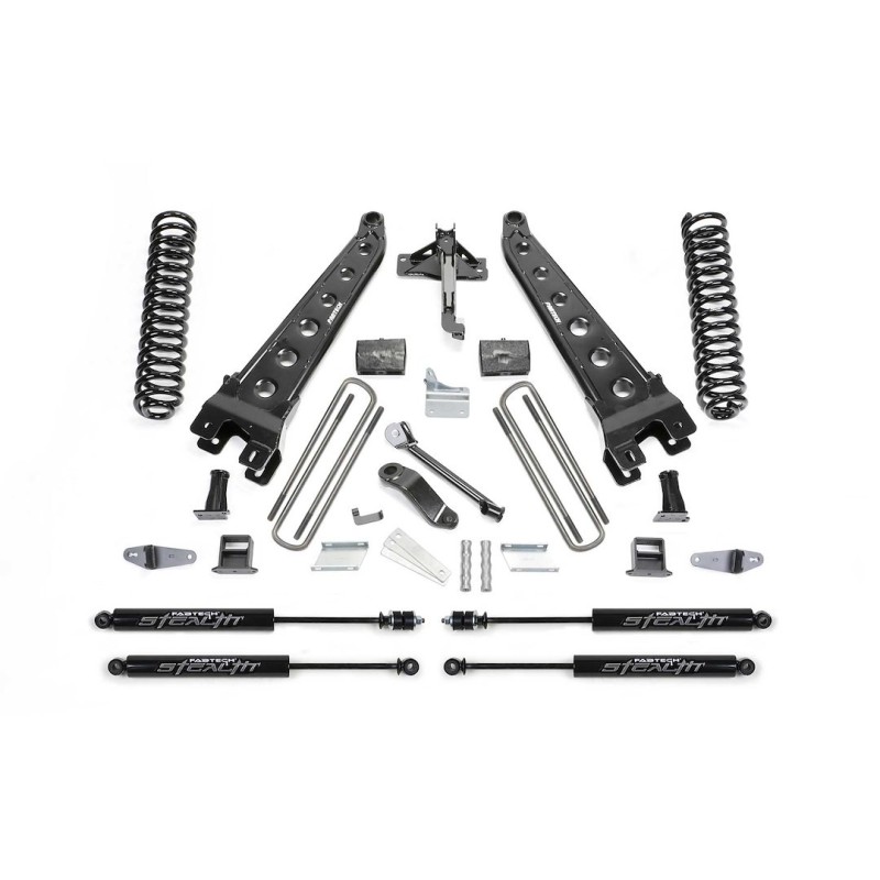 Lift Kit for 2008-2010 Ford F-550 Super Duty 4WD 4'' Front and Rear