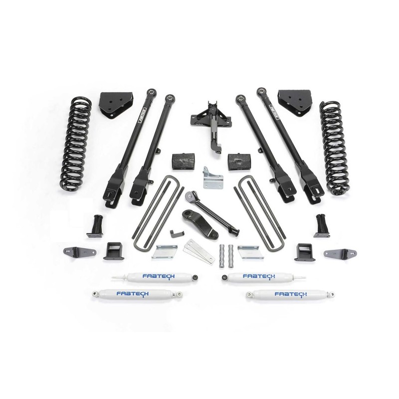 Lift Kit for 2008-2010 Ford F-550 Super Duty 4WD 4'' Front and Rear