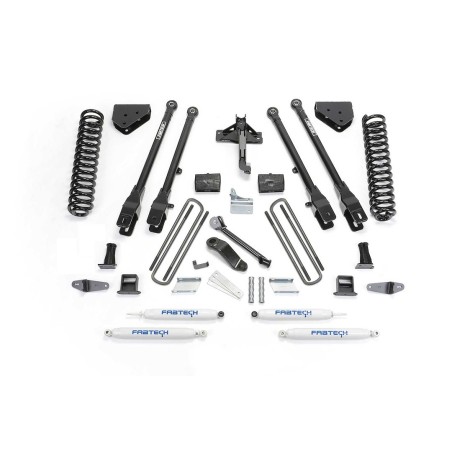 Lift Kit for 2008-2010 Ford F-550 Super Duty 4WD 4'' Front and Rear
