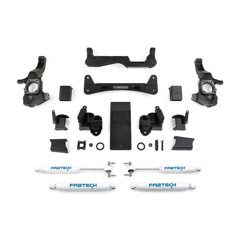 Lift Kit for 2020-2023 Chevrolet Silverado 3500 HD 4WD 6'' Front and Rear