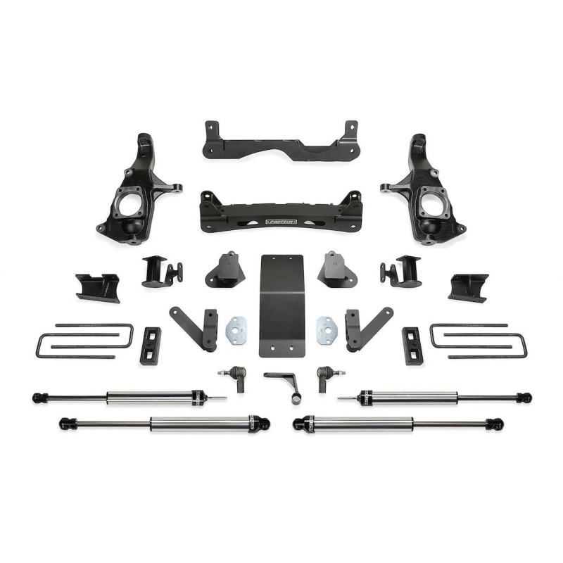 Lift Kit for 2011-2019 Chevrolet Silverado 3500 HD 2WD/4WD 4'' Front and Rear