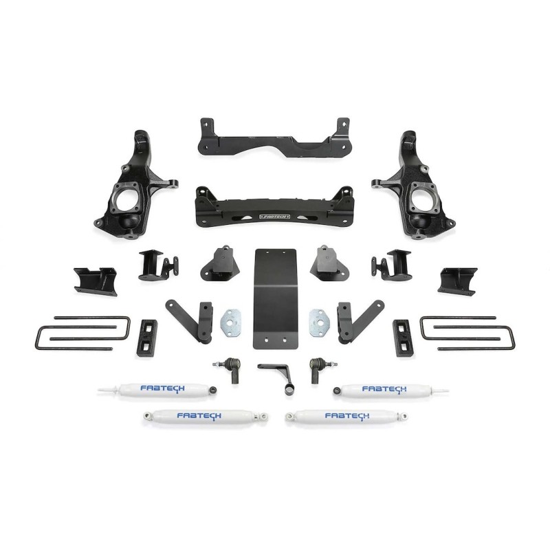 Lift Kit for 2011-2019 Chevrolet Silverado 2500 HD 2WD/4WD 4'' Front and Rear