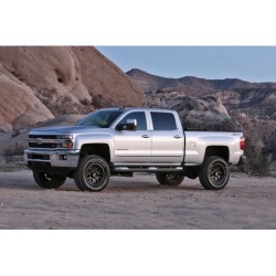 Lift Kit for 2011-2019 Chevrolet Silverado 2500 HD 2WD/4WD 4'' Front and Rear