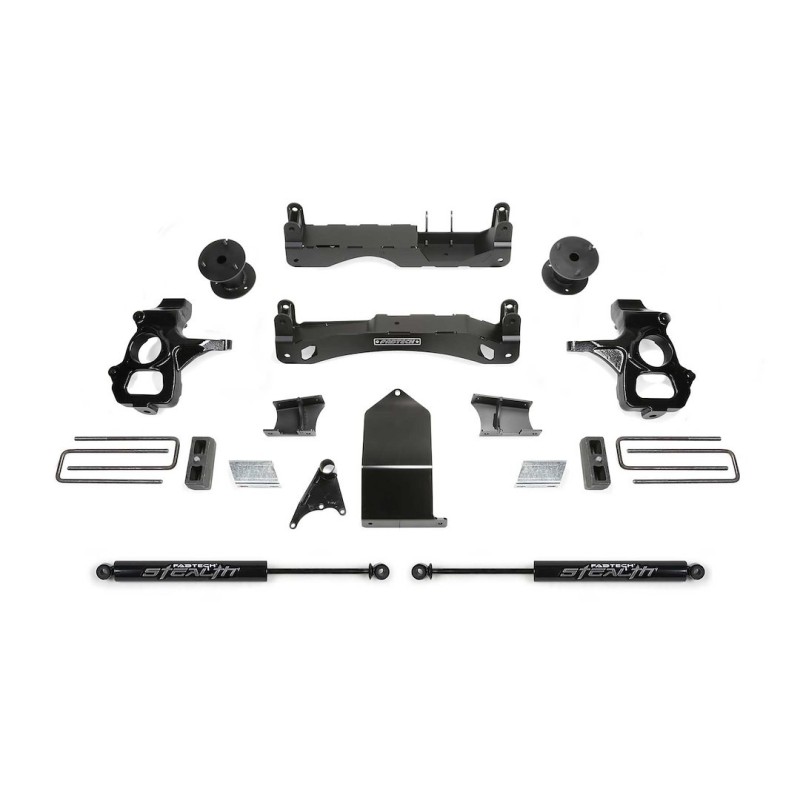 Lift Kit for 2014-2018 Chevrolet Silverado 1500 2WD/4WD 4'' Front and Rear