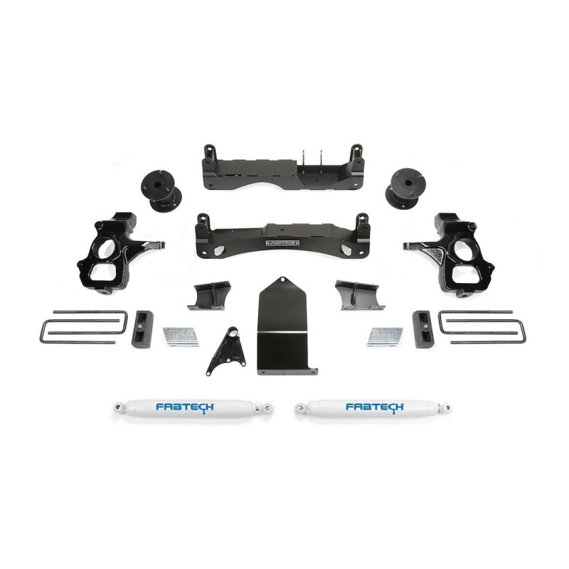 Lift Kit for 2014-2018 Chevrolet Silverado 1500 2WD/4WD 4'' Front and Rear