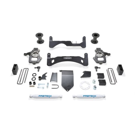 Lift Kit for 2014-2018 Chevrolet Silverado 1500 2WD/4WD 6'' Front and Rear