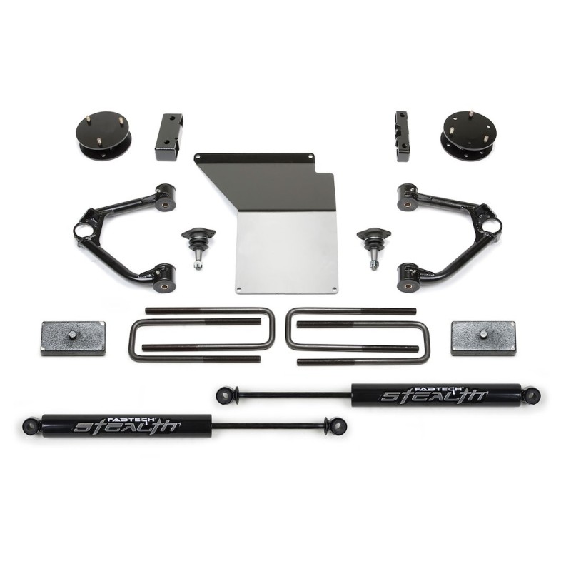 Lift Kit for 2014-2018 GMC Sierra 1500 2WD/4WD 4'' Front and Rear