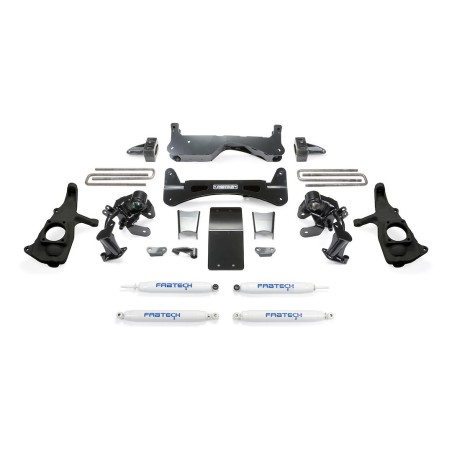 Lift Kit for 2011-2019 Chevrolet Silverado 3500 HD 4WD 4'' Front and Rear
