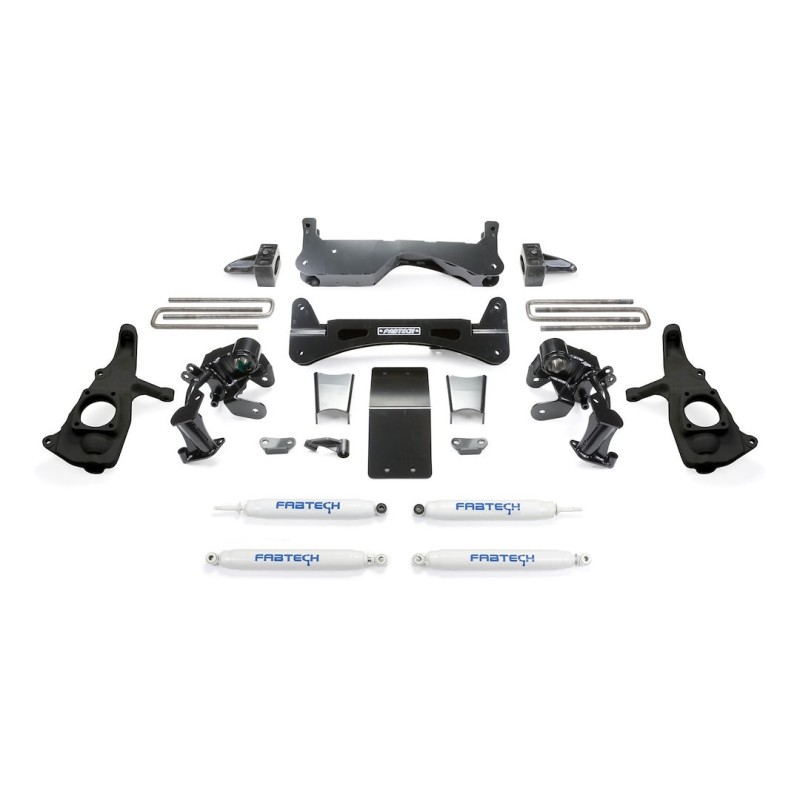 Lift Kit for 2011-2019 GMC Sierra 3500 HD 4WD 4'' Front and Rear