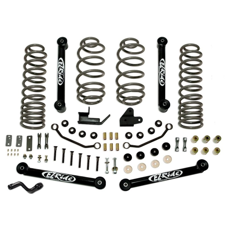 Lift Kit for 1997-2006 Jeep Wrangler TJ 4'' Front and Rear