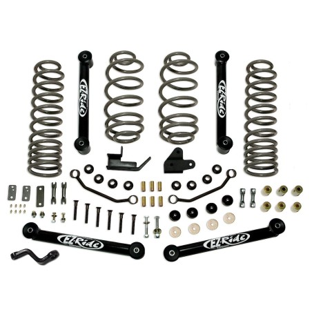 Lift Kit for 1997-2006 Jeep Wrangler TJ 4'' Front and Rear