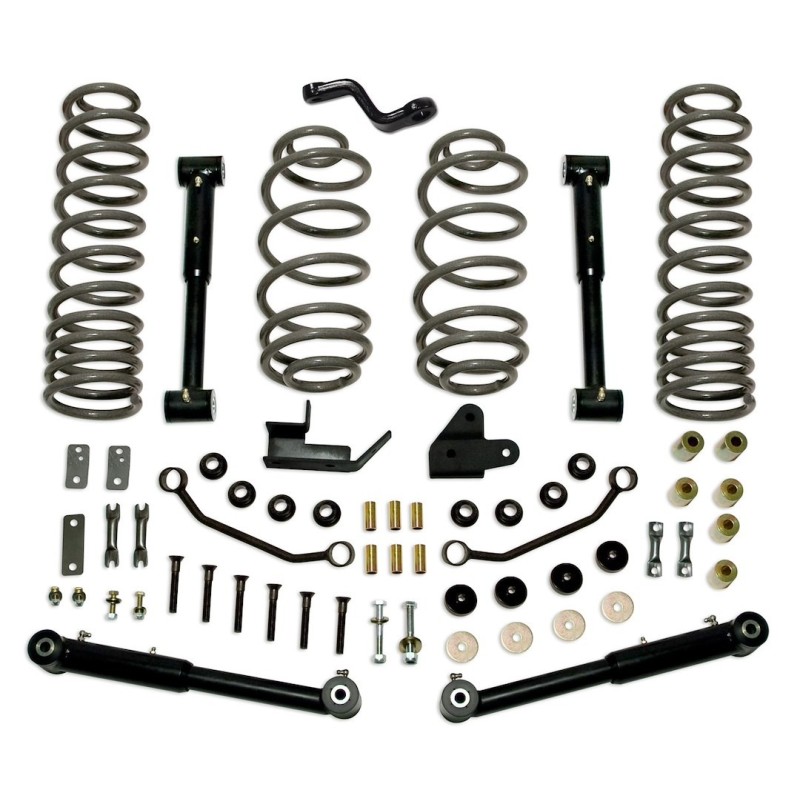 Lift Kit for 1997-2006 Jeep Wrangler TJ 4'' Front and Rear