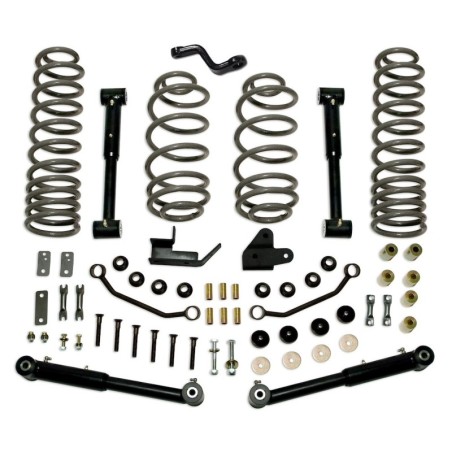 Lift Kit for 1997-2006 Jeep Wrangler TJ 4'' Front and Rear