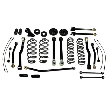 Lift Kit for 2007-2018 Jeep Wrangler JK 2WD/4WD 4'' Front and Rear